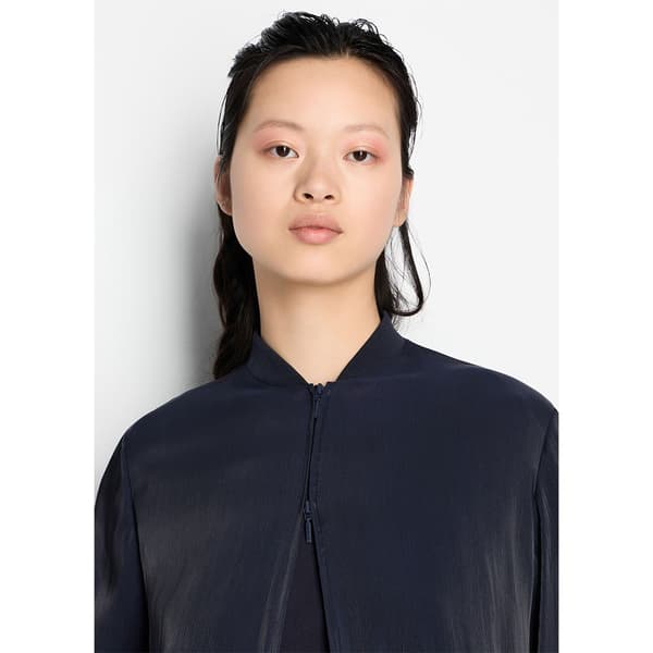 Armani Exchange 3dyb19_ynuuz Takki Sininen L Nainen