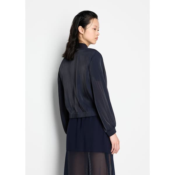 Armani Exchange 3dyb19_ynuuz Takki Sininen L Nainen