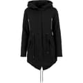 Miniatyrbillede 6 af 8: Urban Classics Parka Foret Bomuld Herpa Sort M Kvinde
