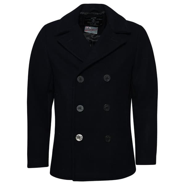 Superdry Täcka Merchant Wool Pea Svart XL Man