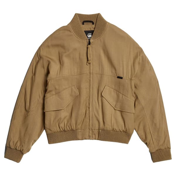 G-star Everyday Bomberjacka Beige S Kvinna