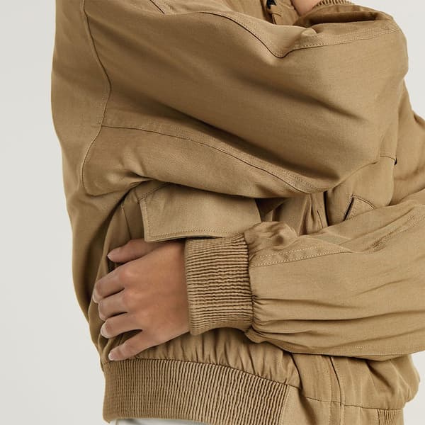 G-star Everyday Bomberjacka Beige S Kvinna