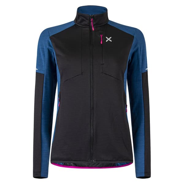 Montura Rock Rose Maglia Vetoketjullinen Fleecetakki Musta S Nainen