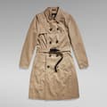 Miniatyrbild 3 av 8: G-star Trenchcoat D24259-d352 Beige M Kvinna