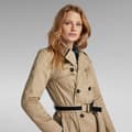 Miniatyrbild 7 av 8: G-star Trenchcoat D24259-d352 Beige M Kvinna