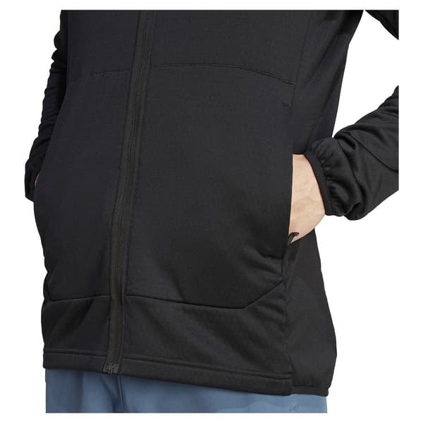 Adidas Terrex Xperior Light Fleece Fleecejakke Med Fuld Lynlås Sort XL Mand