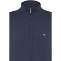 Pikkukuva 3 / 3: Fynch Hatton Täysi Vetoketjullinen Villapaita Sfpk212 Sininen 4XL Mies