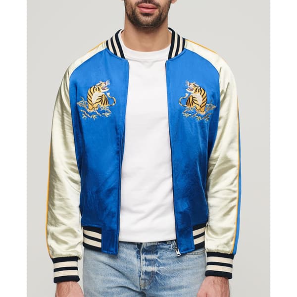 Superdry Suikajan Bomberjacka Blå XL Man