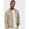 Pikkukuva 3 / 4: Only & Sons Coin Life Colour 4453 Denimtakki Beige M Mies