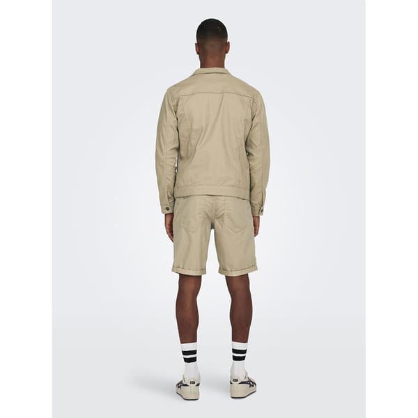 Only & Sons Coin Life Colour 4453 Denimtakki Beige M Mies