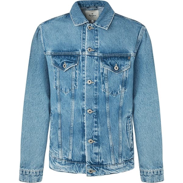 Pepe Jeans Pinners Jakke Blå M Kvinde