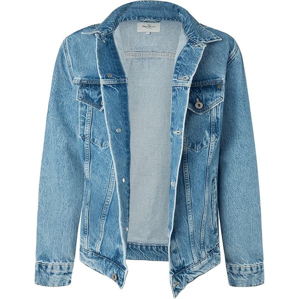 Pepe Jeans Pinners Jakke Blå M Kvinde