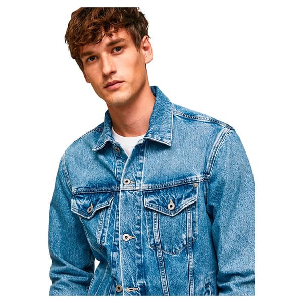 Pepe Jeans Pinners Jakke Blå M Kvinde