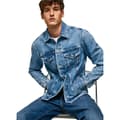 Miniatyrbillede 8 af 8: Pepe Jeans Pinners Jakke Blå M Kvinde