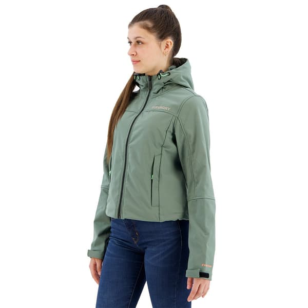 Superdry Soft Shell Trekker Jacka Grönt XL Kvinna