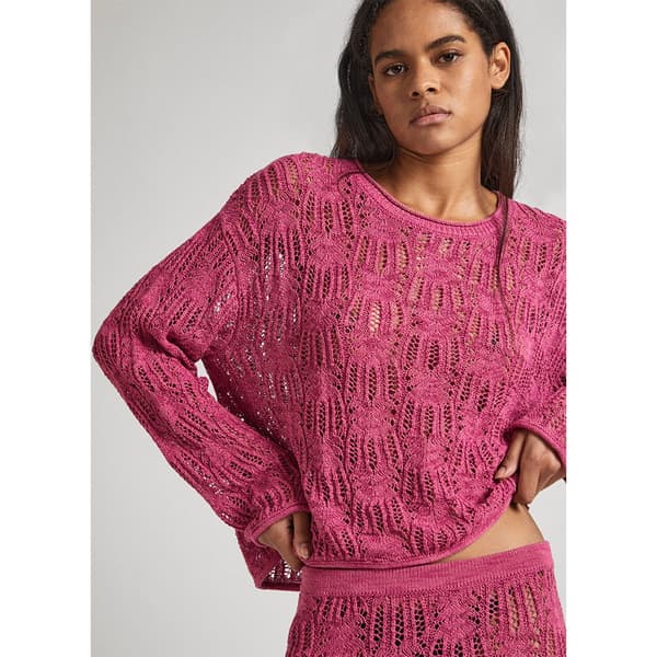 Pepe Jeans Tröja Gwen Rosa M Kvinna