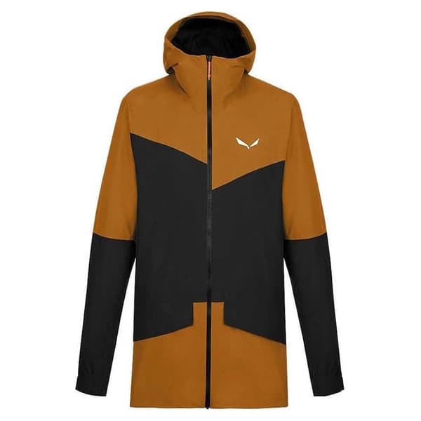 Salewa Puez Goretex 2l Jakke Brun S Mand