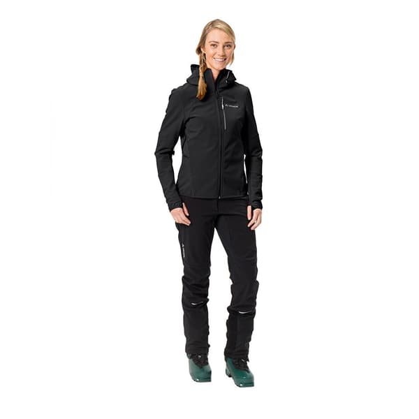 Vaude Larice Iv Softshelljakke Sort 34 Kvinde
