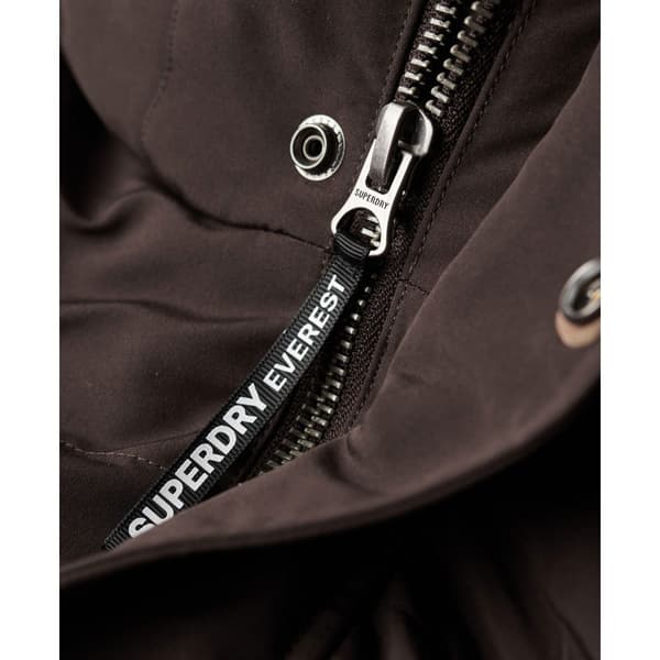 Superdry Everest Short Dunjacka Brun L Man