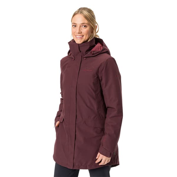 Vaude Skomer Wool Jacka Lila 34 Kvinna