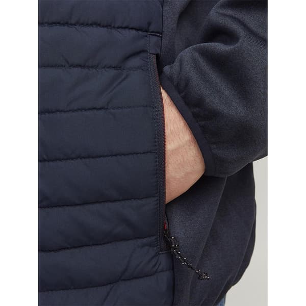 Jack & Jones Multi Quilted Collar Plus Size Takki Sininen 6XL Mies
