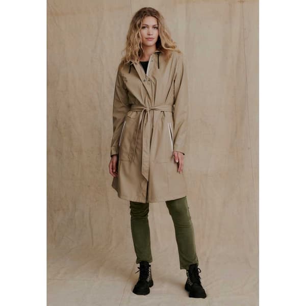 Redgreen Star Rain Jacka Beige M Kvinna