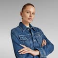 Miniatyrbild 7 av 8: G-star True Jeansjacka Blå M Kvinna