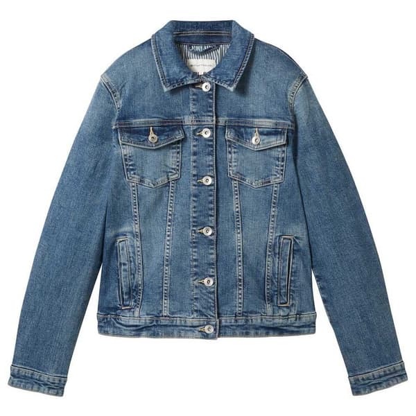 Tom Tailor Authentic Jeansjacka Blå 2XL Kvinna