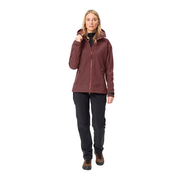 Vaude All Year Elope Softshelljakke Brun 44 Kvinde