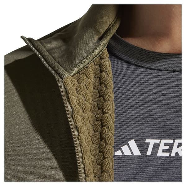 Adidas Mt Lt Vetoketjullinen Fleecetakki Vihreä L Mies