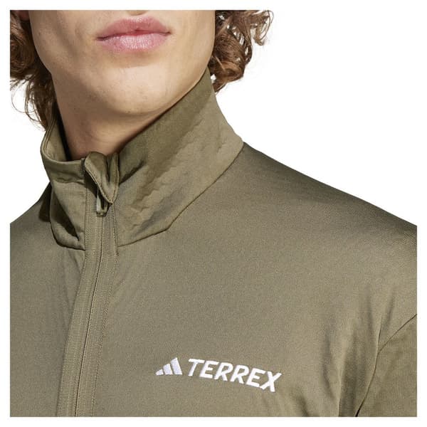 Adidas Mt Lt Vetoketjullinen Fleecetakki Vihreä L Mies