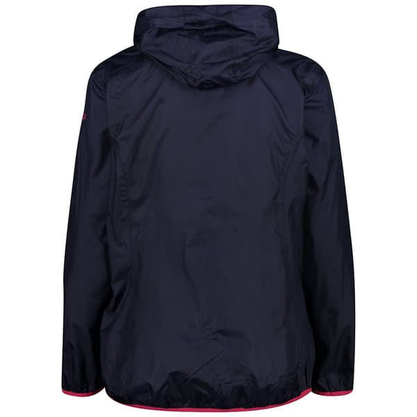 Cmp Rain Fix Hood 3x53256 Jakke Blå XS Kvinde