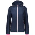 Miniatyrbillede 1 af 4: Cmp Rain Fix Hood 3x53256 Jakke Blå XS Kvinde