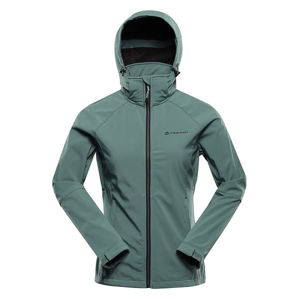 Alpine Pro Hoora Softshelljakke Grøn M Kvinde
