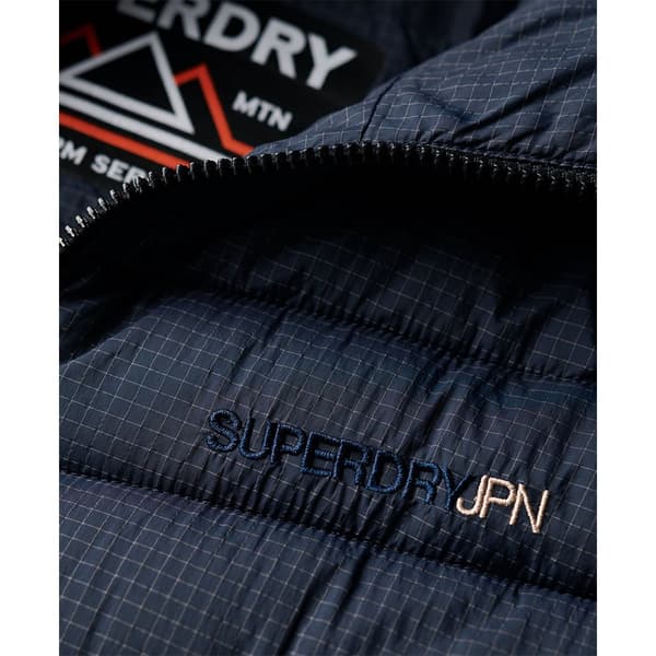 Superdry Storm Hybrid Padded Jakke Blå 2XL Mand