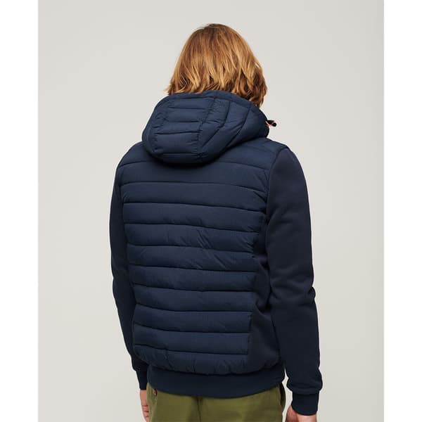 Superdry Storm Hybrid Padded Jakke Blå 2XL Mand