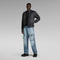 Miniatyrbillede 7 af 7: G-star Jakke Biker Sort XL Mand