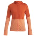 Pikkukuva 1 / 2: Icebreaker Merino 200 Realfleece Descender Vetoketjullinen Fleecetakki Oranssi L Mies