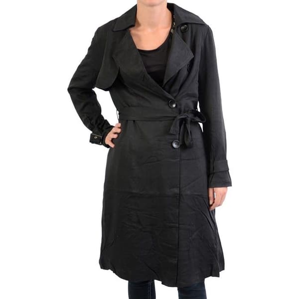 Manteau NA-KD Mac Trench - Svart