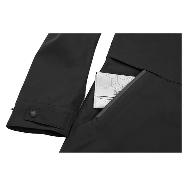 Chrome Stanton Rain Trench Jakke Sort S Mand