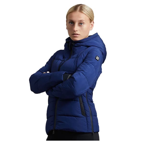 Premier Equine Casella Quilted Jakke Blå 42