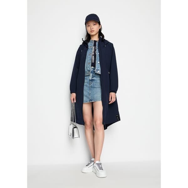 Armani Exchange Parkas 3dyl08_ynyfz Blå M Kvinna