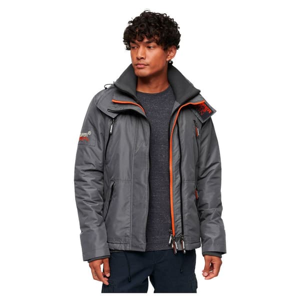 Superdry Mountain Jacka Grå S Man