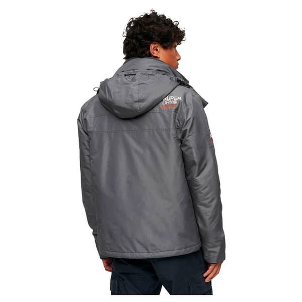 Superdry Mountain Jacka Grå S Man