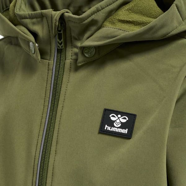 Hummel Mars Softshelljakke Grøn 5-6 Years Dreng