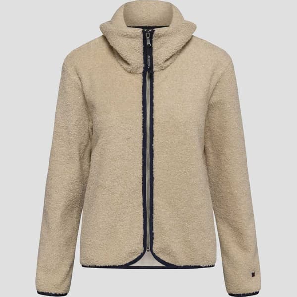 Redgreen Saceline Fleecejacka Med Dragkedja Beige M Kvinna