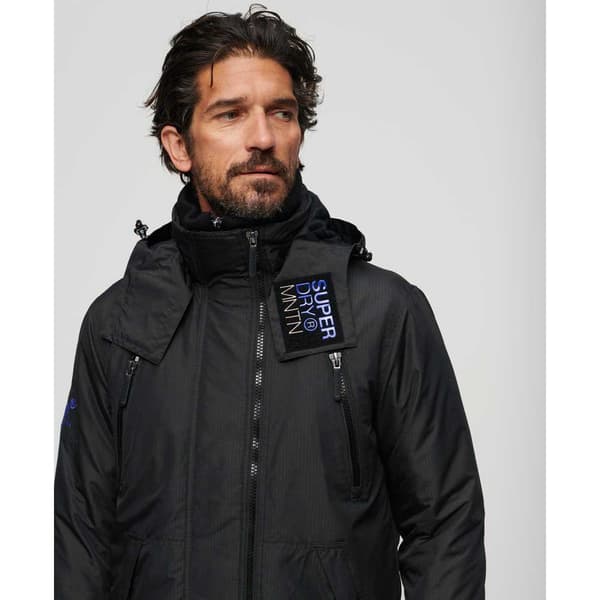 Superdry M5011839a Jacka Svart L Man