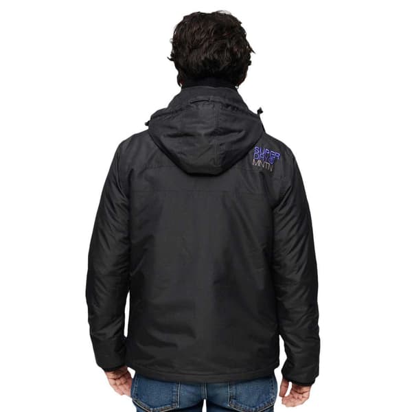 Superdry M5011839a Jacka Svart L Man