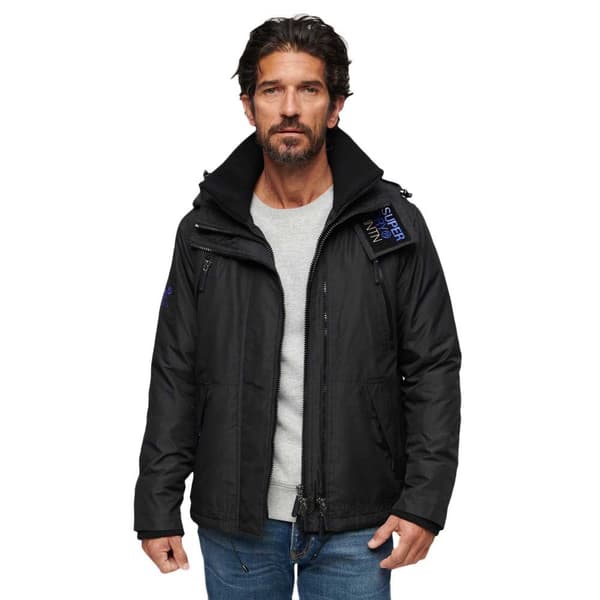 Superdry M5011839a Jacka Svart L Man