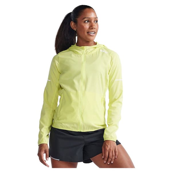 2xu Aero Jakke Gul M Kvinde